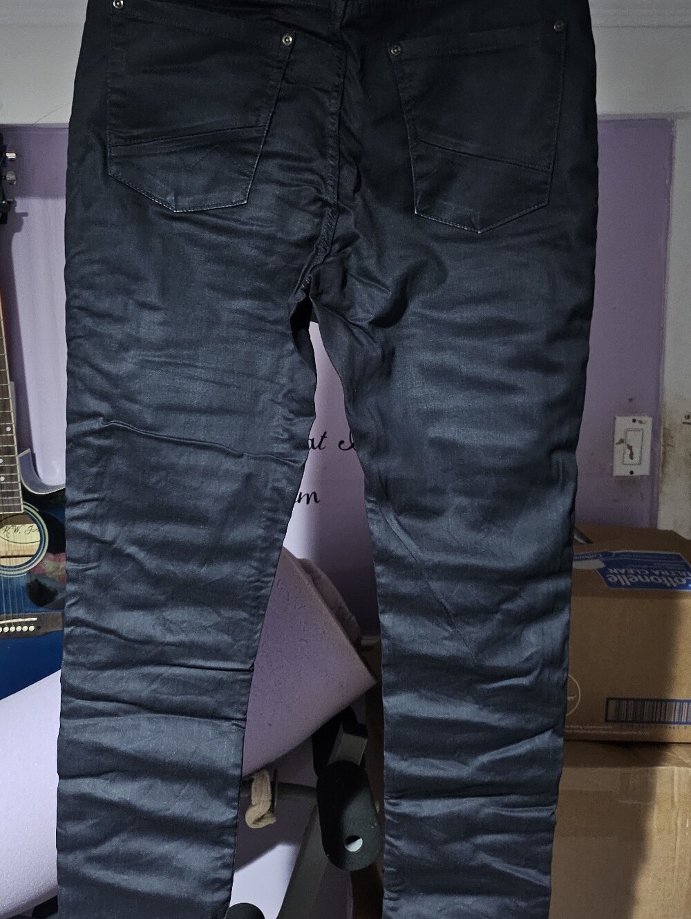 G-Star Men's Skinny Jeans in Black